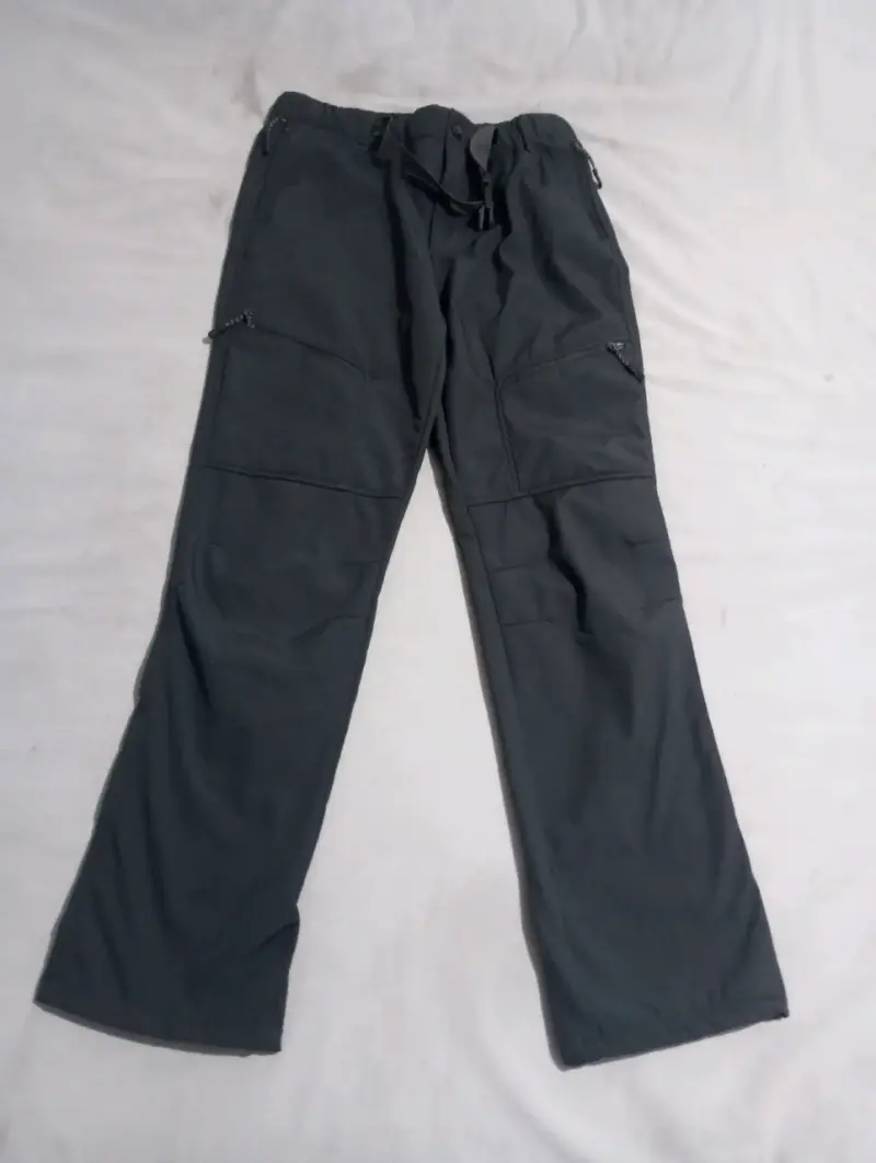 Pantalones cargo negros para hombre talla S