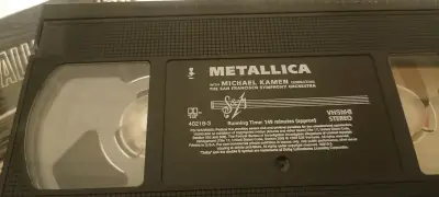Cajas VHS Metallica Cunning Stunts y S&M - miniatura 4