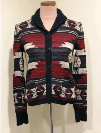 Suéter Cardigan Ralf Lauren - miniatura 2