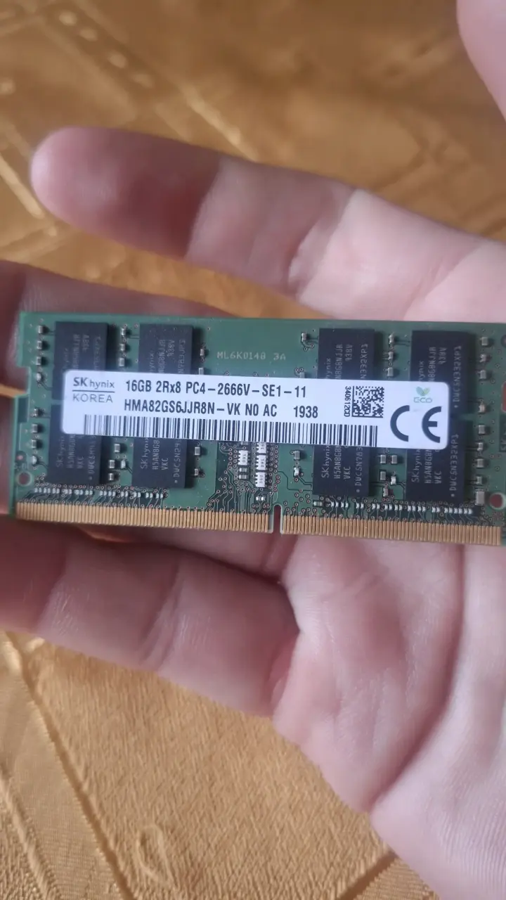 Memoria RAM SK Hynix 16GB DDR4 2666MHz