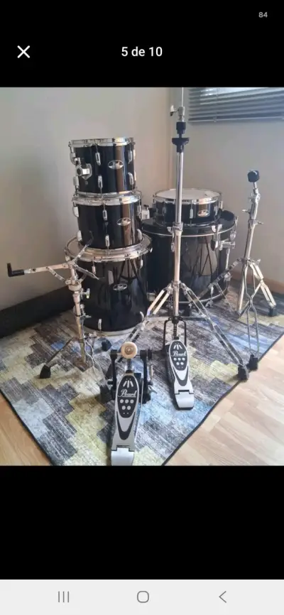 Pearl Roadshow shellpack con atriles - miniatura 1