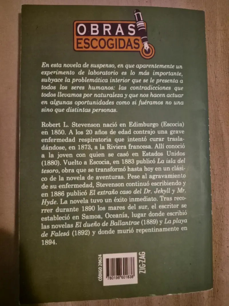 Libro El Extraño Caso del Dr. Jekyll y Mr. Hyde de Robert L. Stevenson - 2