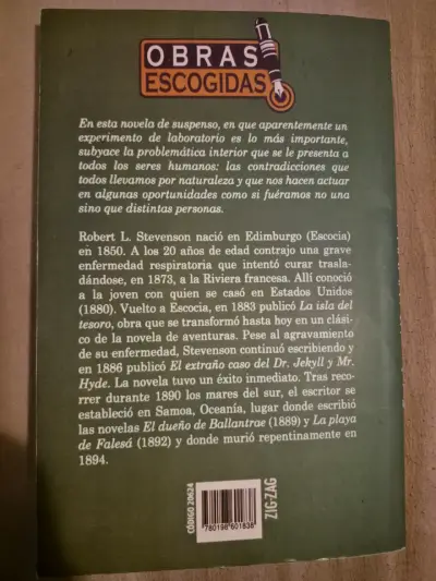 Libro El Extraño Caso del Dr. Jekyll y Mr. Hyde de Robert L. Stevenson - miniatura 2