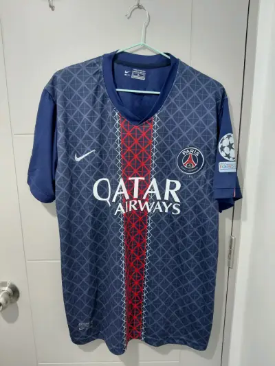 Camiseta PSG Nike Dembele 10 Azul - miniatura 1