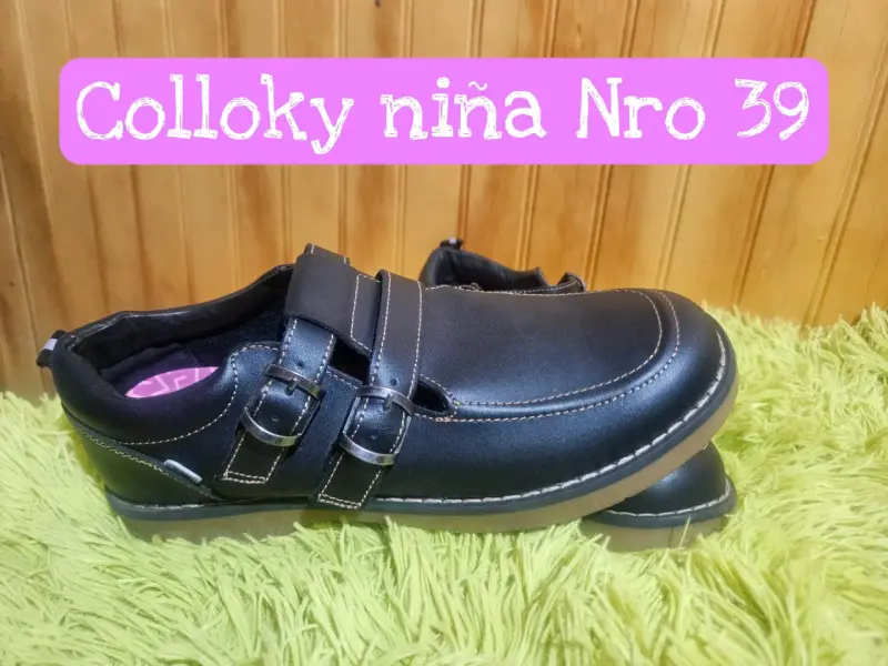Zapatos escolares Colloky para niña talla 39