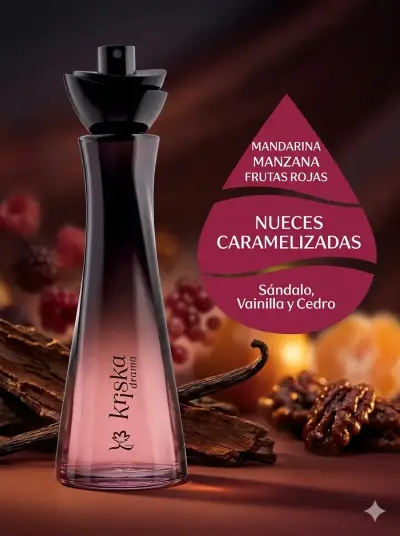 Perfume Kriska Drama con notas frutales y especiadas - miniatura 1