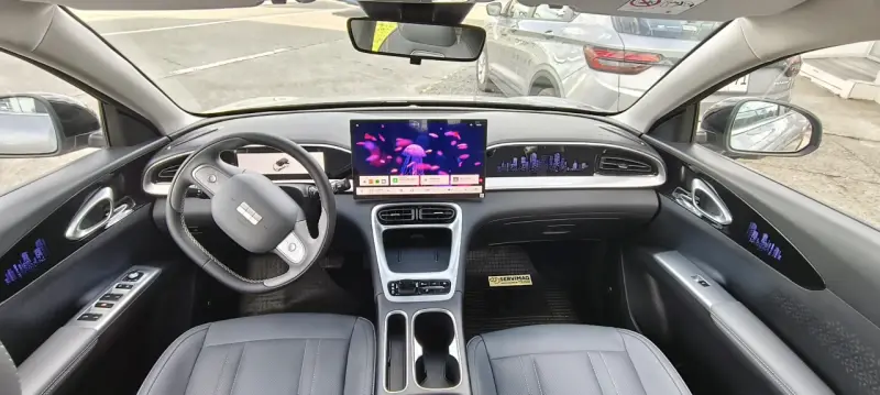 Auto eléctrico SUV gris nuevo - 6