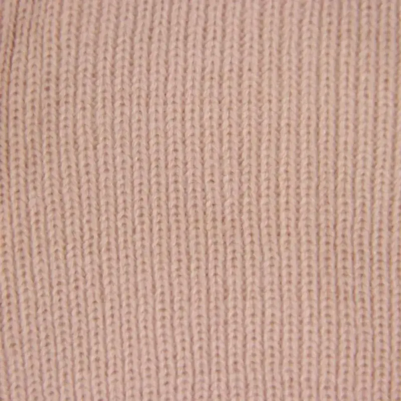 Gorro de lana rosa palo - 3