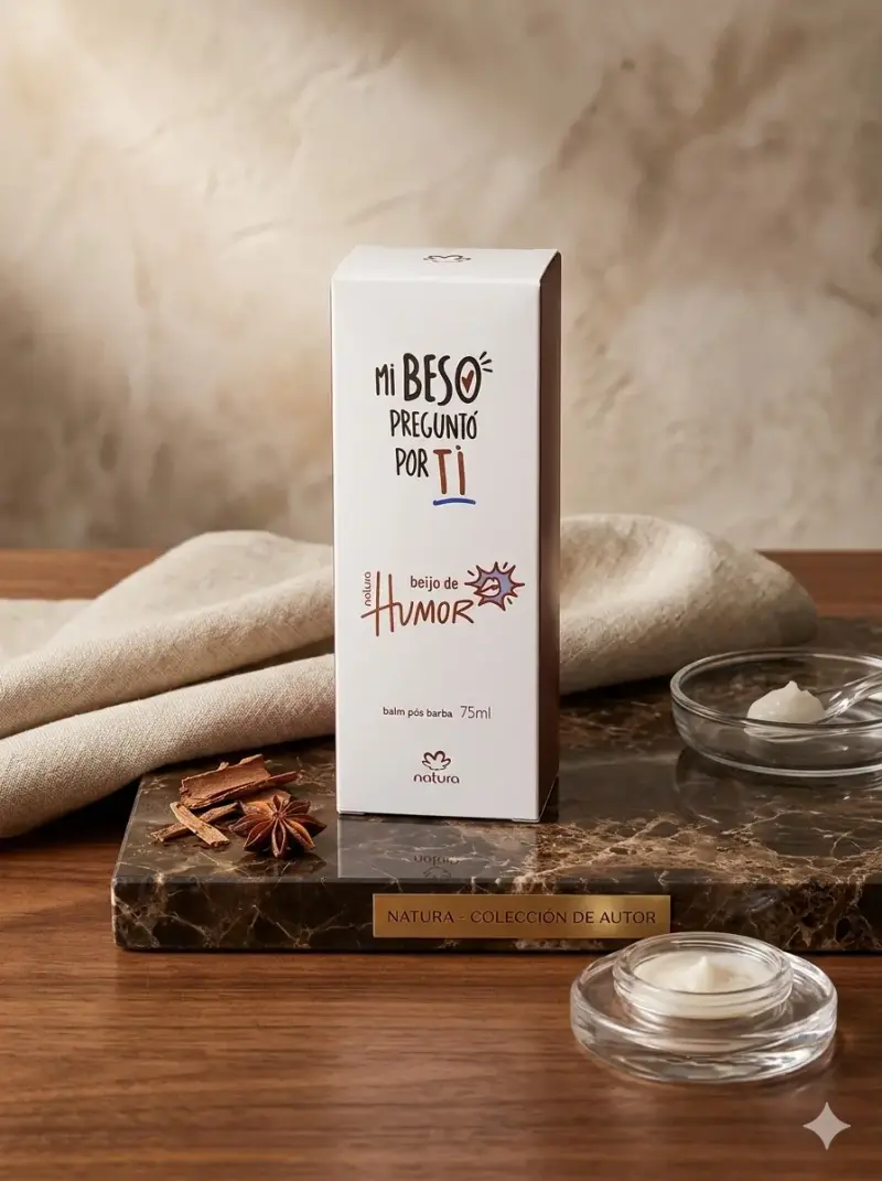 Eau de toilette Natura Beijo de Humor 75ml