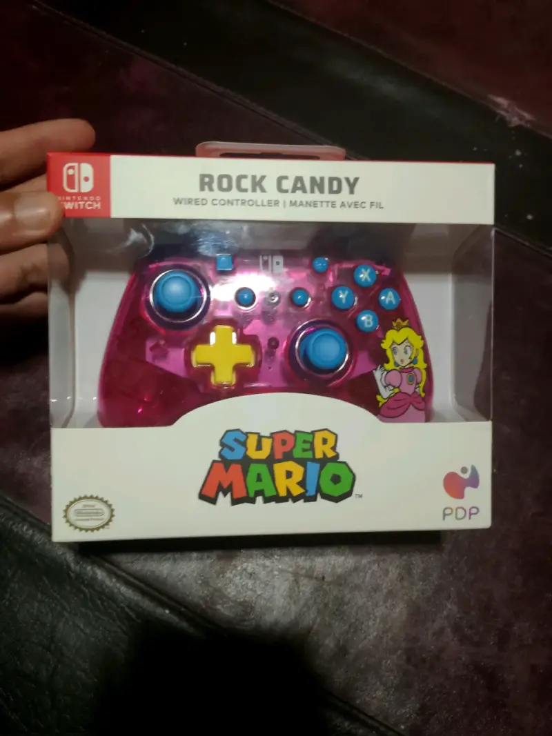 🎮 Control Rock Candy Peach – Nintendo Switch