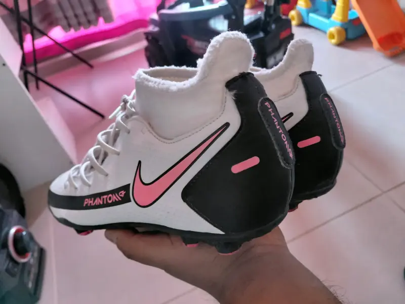 Botines de fútbol Nike Phantom blancos - 3