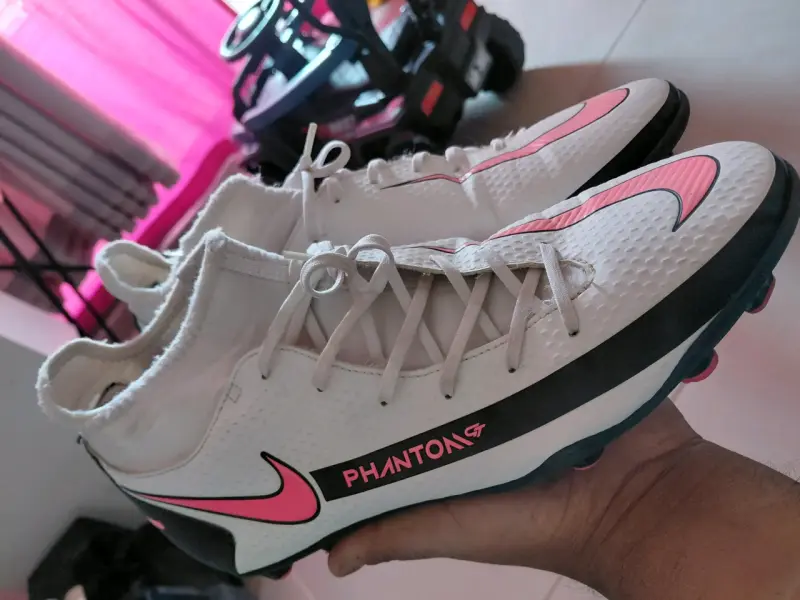 Botines de fútbol Nike Phantom blancos - 4