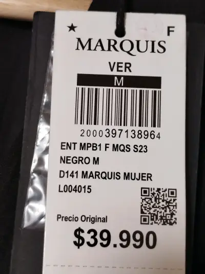 Enterito negro elegante Marquis para mujer - miniatura 1