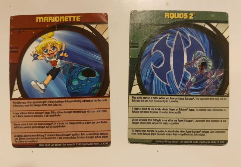 Lote de Bakugan con cartas de batalla - 6