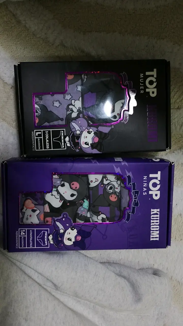 Pack de Ropa Interior Kuromi para Niñas y Mujeres - 1