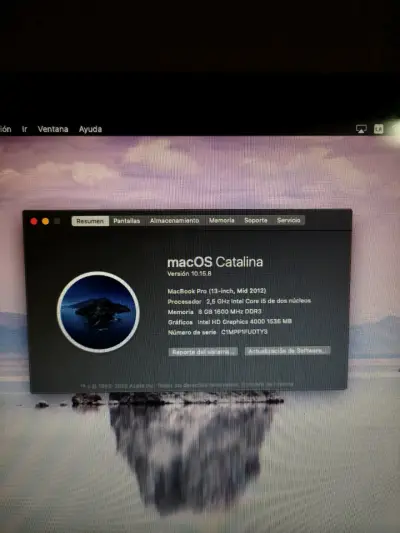 MacBook Pro 13 pulgadas Mid 2012 con cargador - miniatura 3