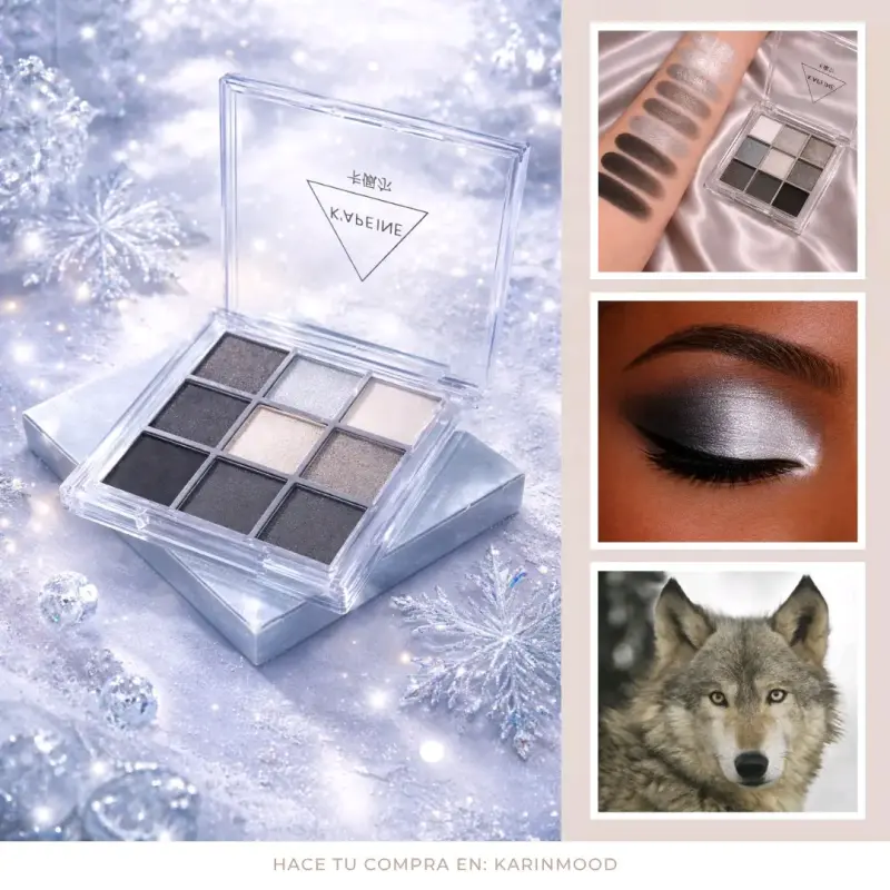 Paleta de Sombras Neutras Kapeine