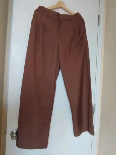 Pantalones marrones Sybilla talla XL - miniatura 2
