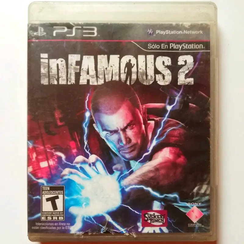Juego PS3 inFAMOUS 2 para PlayStation