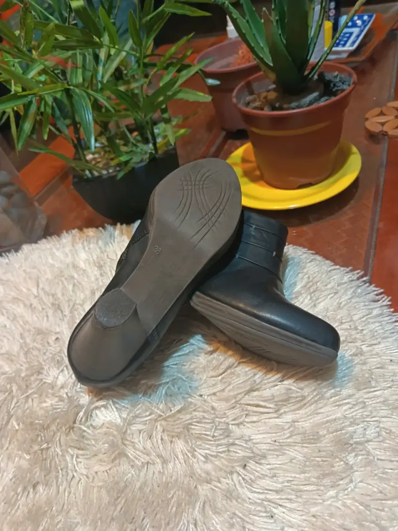 Botines de cuero negro Marco Tozzi talla 38 - 3
