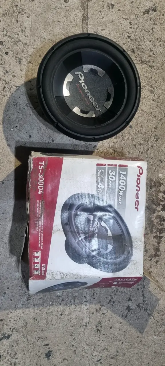 Subwoofer Pioneer Champion Series 1400W - 1