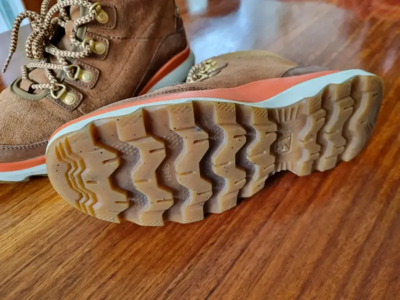 Botines de cuero marrón para mujer - 4