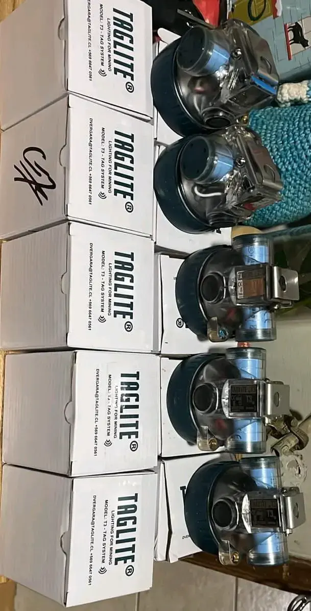 Lámpara Minera Taglite T3 con LED Cree - 4