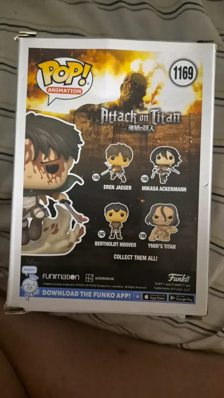 Figura Funko Pop Battle Levi exclusiva - 2