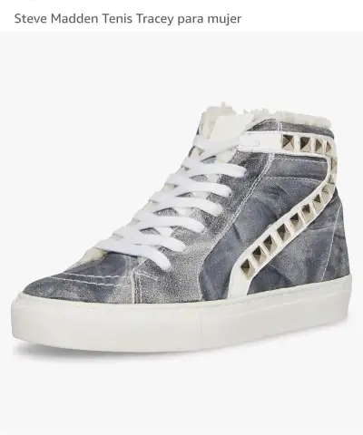 Zapatillas Steve Madden Tracey Mujer Cuero - miniatura 1