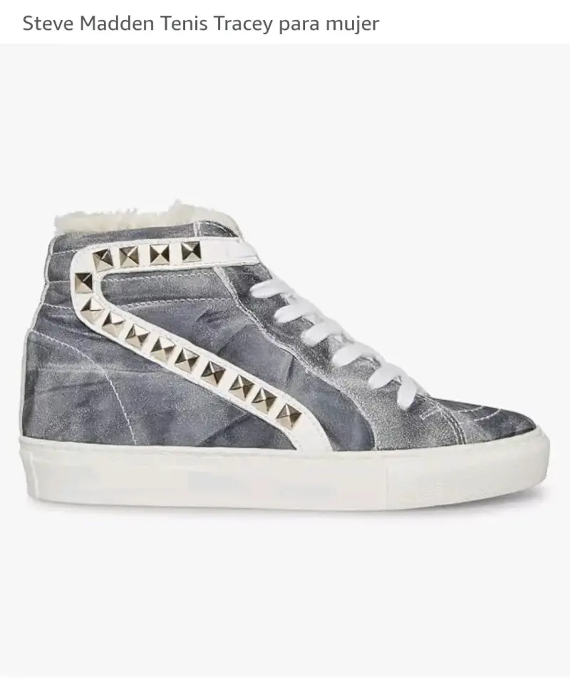 Zapatillas Steve Madden Tracey Mujer Cuero - 2