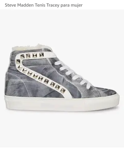 Zapatillas Steve Madden Tracey Mujer Cuero - miniatura 2