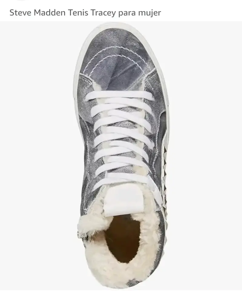 Zapatillas Steve Madden Tracey Mujer Cuero - 3
