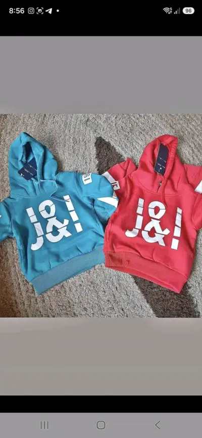 Polerones con capucha J&J para niños - miniatura 1