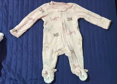 Conjunto de pijamas para bebé en algodón - miniatura 6