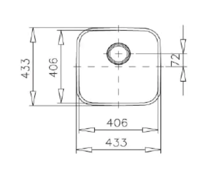 Lavaplatos de acero inoxidable Teka Be 40.40-18 - 3