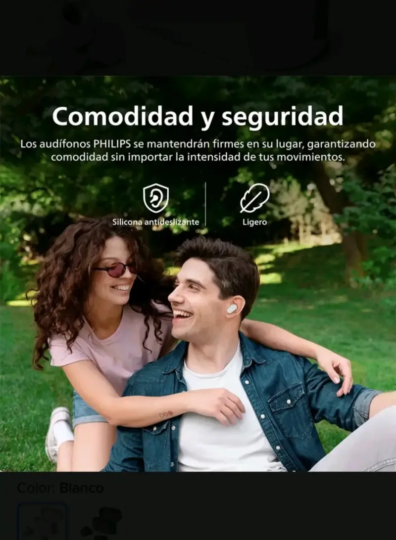 Audífonos Inalámbricos Philips con Cancelación de Ruido - 6