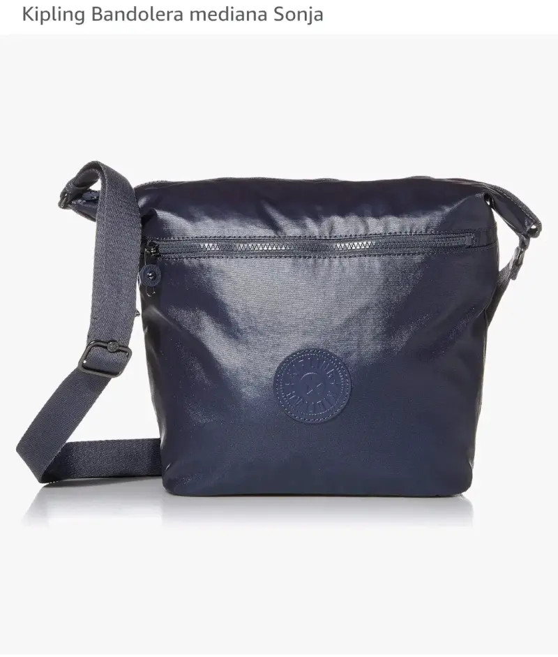 Bandolera mediana Kipling Sonja azul - 1