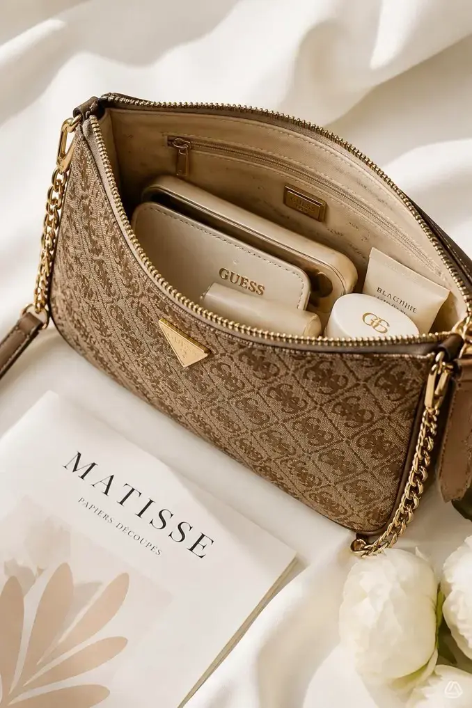 MONEDERO GUESS FLAT POUCH👜🫧🤎 - 2
