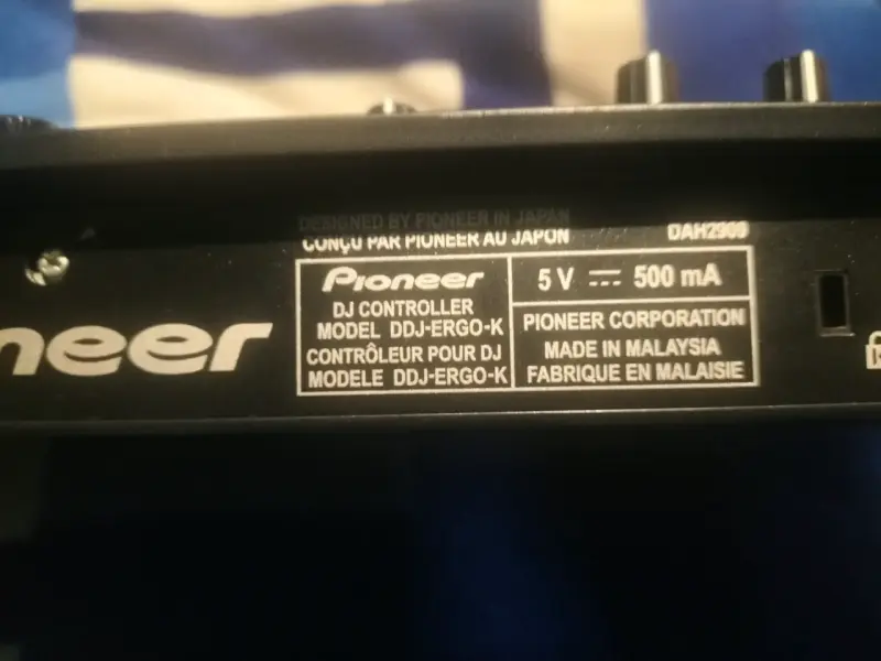 Controlador DJ Pioneer DDJ-ERGO-K con luces LED - 10
