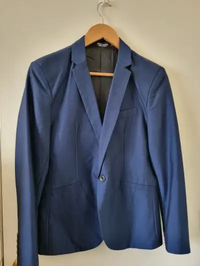 Traje azul marino Perry Ellis para hombre - miniatura 1