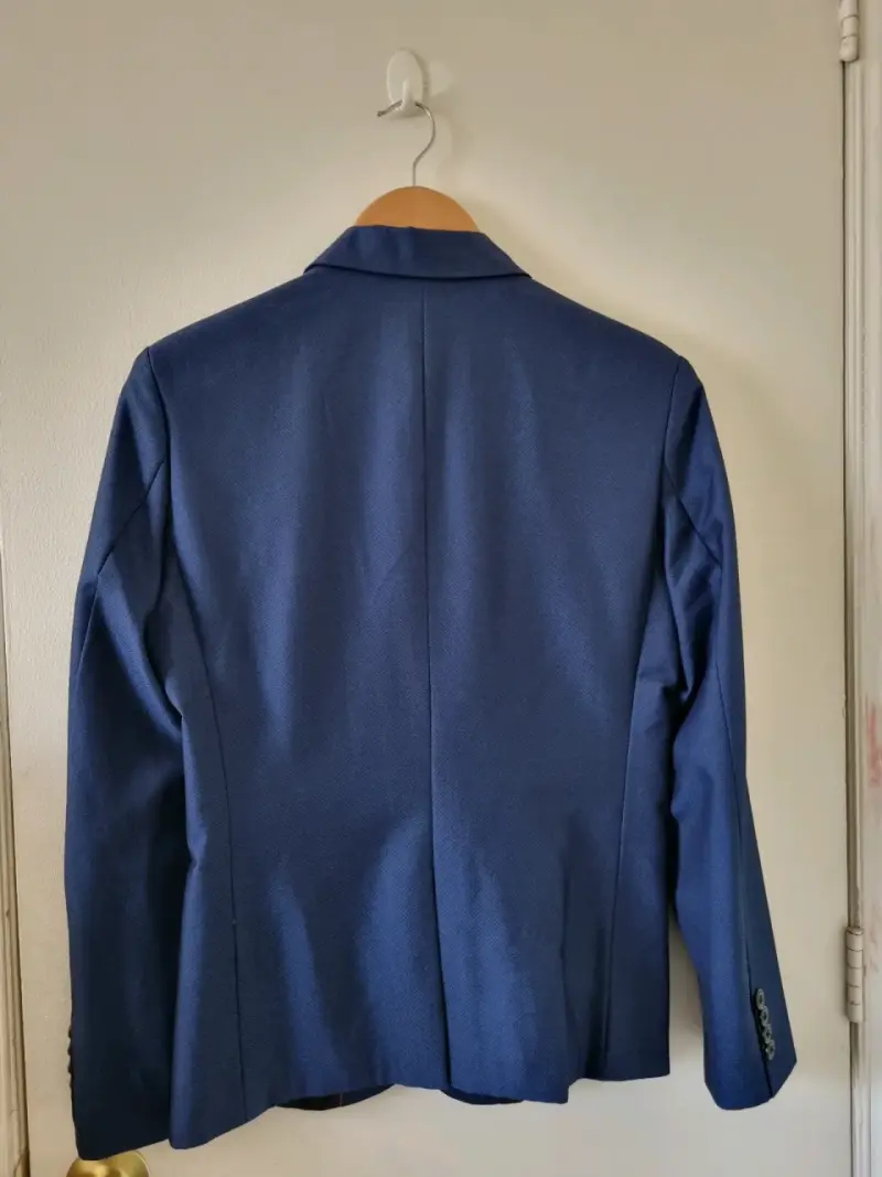 Traje azul marino Perry Ellis para hombre - 2