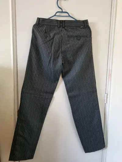 Traje de huaso gris oscuro elegante - miniatura 4