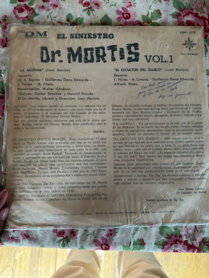Vinilo El Siniestro Dr. Mortis Vol. 1 - 2