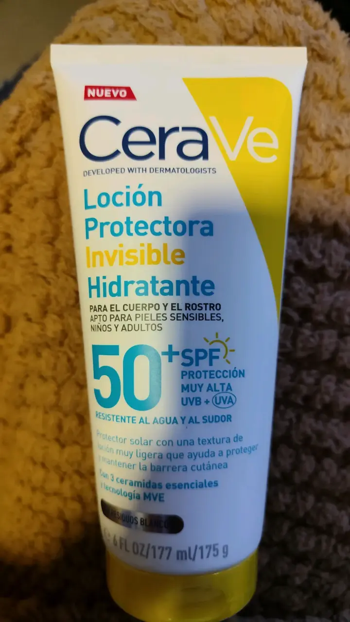 Protector Solar CeraVe SPF 50+ Hidratante