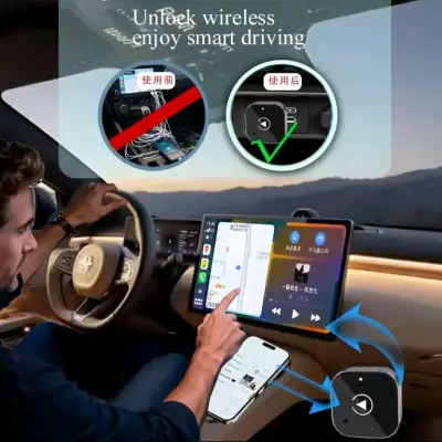 Adaptador Inalámbrico para CarPlay y Android Auto - miniatura 4