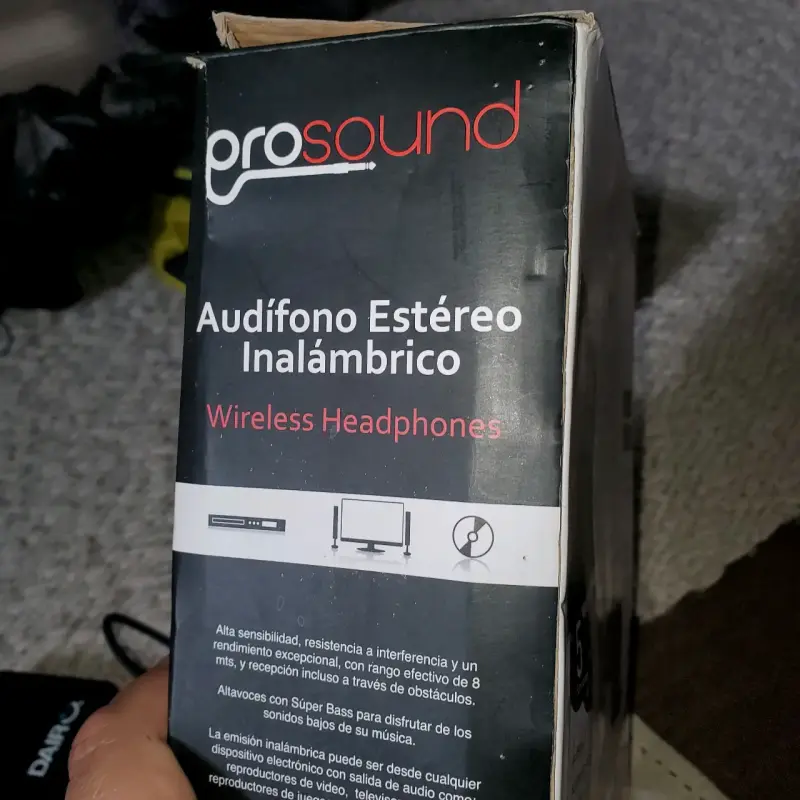 Audífonos Estéreo Inalámbricos ProSound PR-5000 - 2