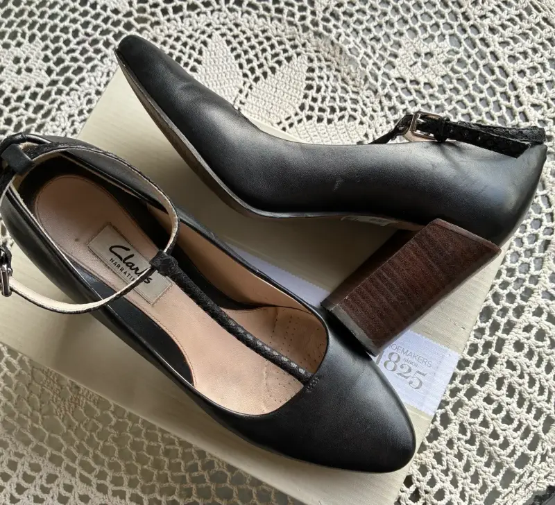 Zapatos de Tacón Alto Negros Clarks - 2