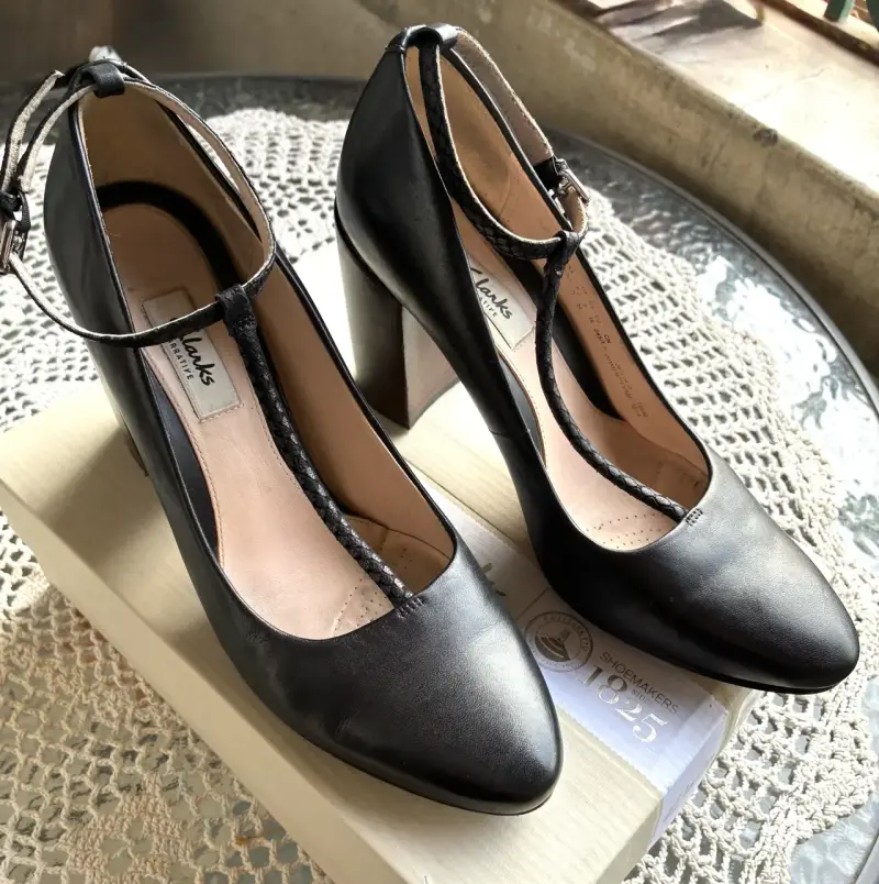 Zapatos de Tacón Alto Negros Clarks - 4