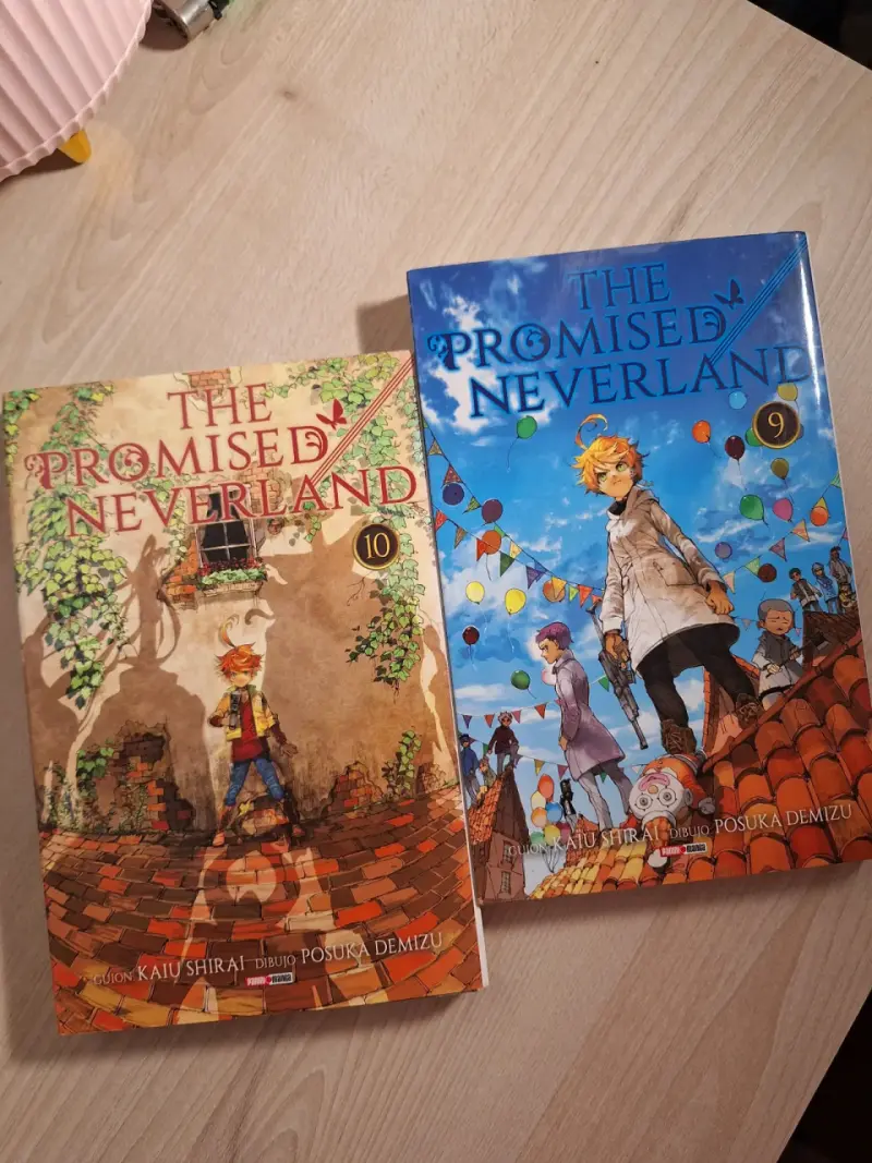 Mangas The Promised Neverland Tomos 9 y 10