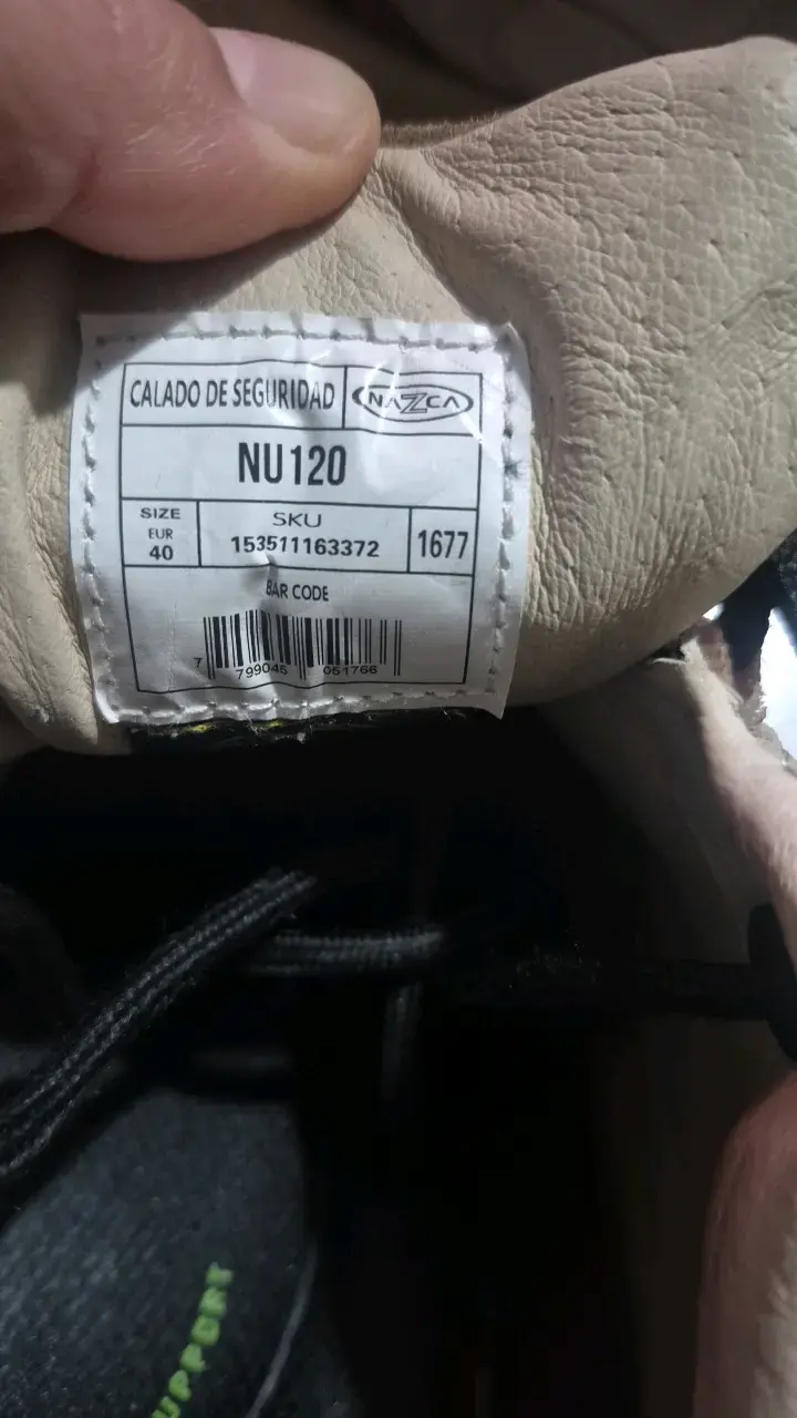 Zapatillas de seguridad Nazca NU120 beige - 3